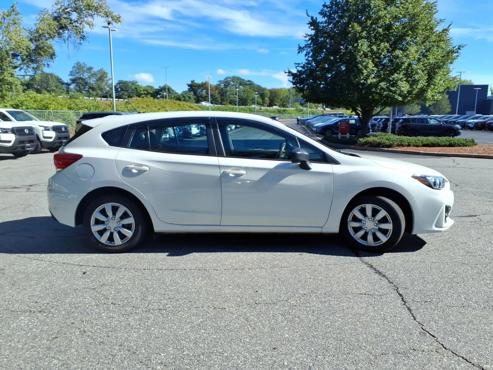 Used 2019 Crystal White Pearl Subaru  image 4