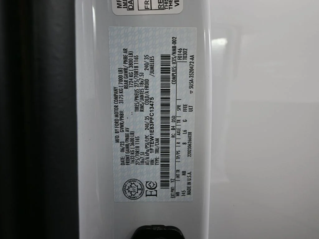 Used 2023 White Ford Tremor image 55