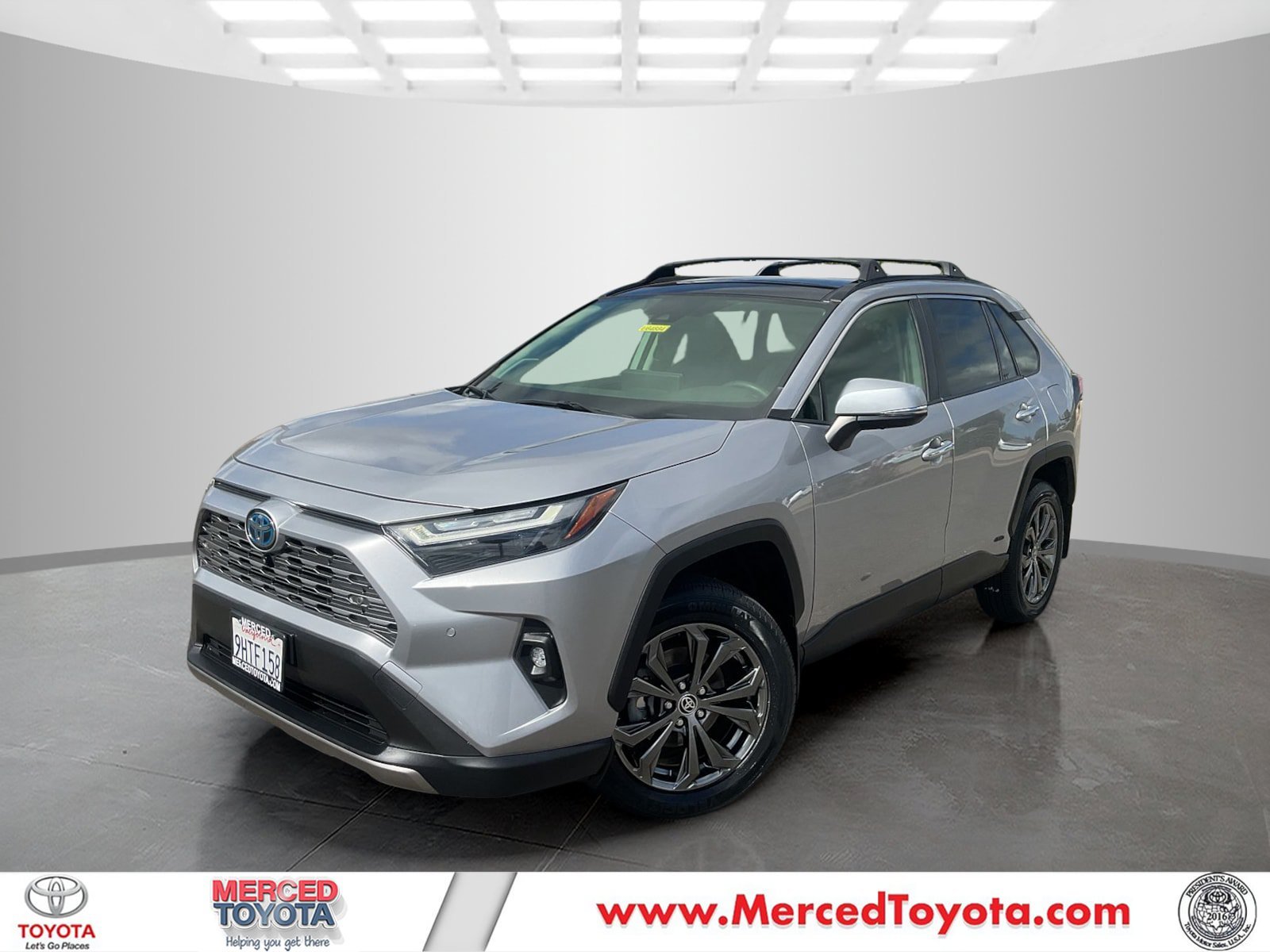 Certified Used 2023 Silver Sky Metallic Toyota Hybrid Limited image 1