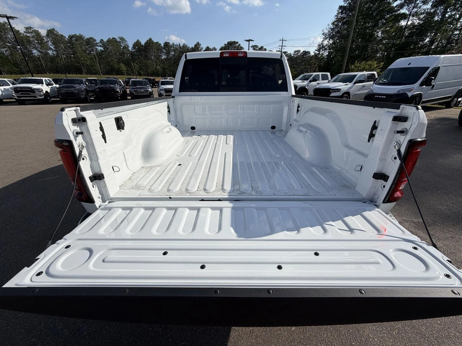 New 2026 Bright White Clear-Coat Exterior Paint RAM Tradesman image 18