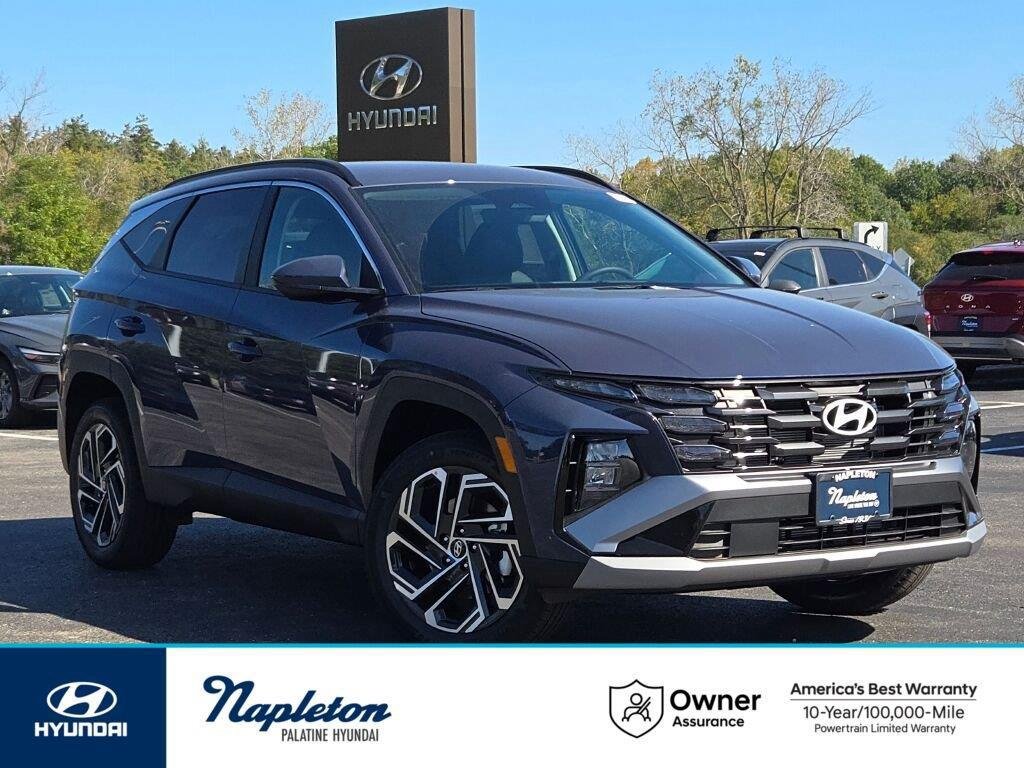 New 2026 Atlantis Blue Hyundai SEL Plus AWD image 1