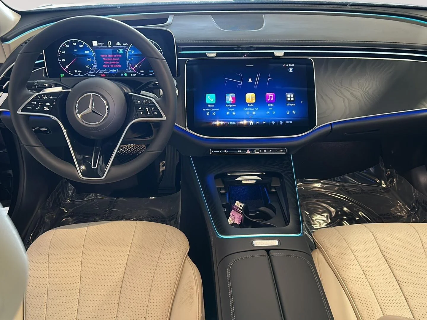 New 2026 Nautical Blue Metallic Mercedes-Benz E 350 image 13