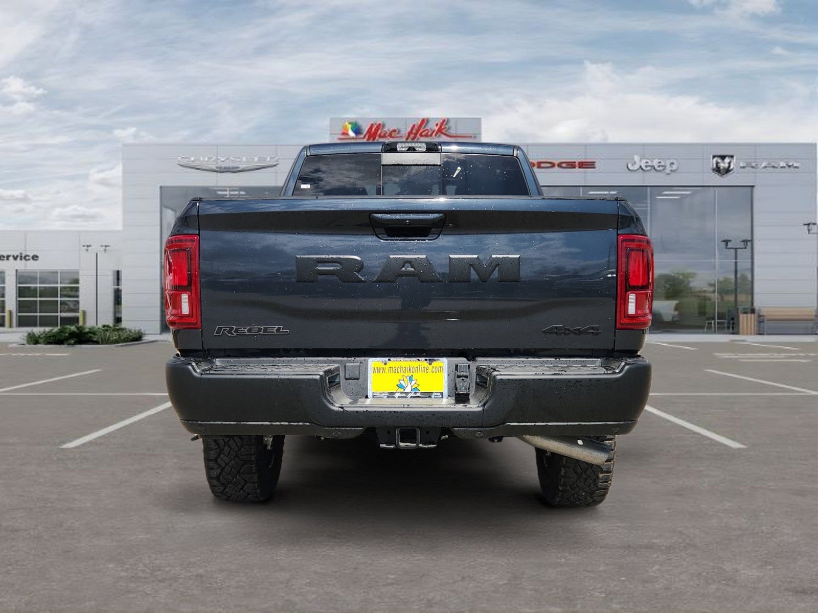 New 2026 Forged Blue Metallic Exterior Paint RAM Rebel image 4