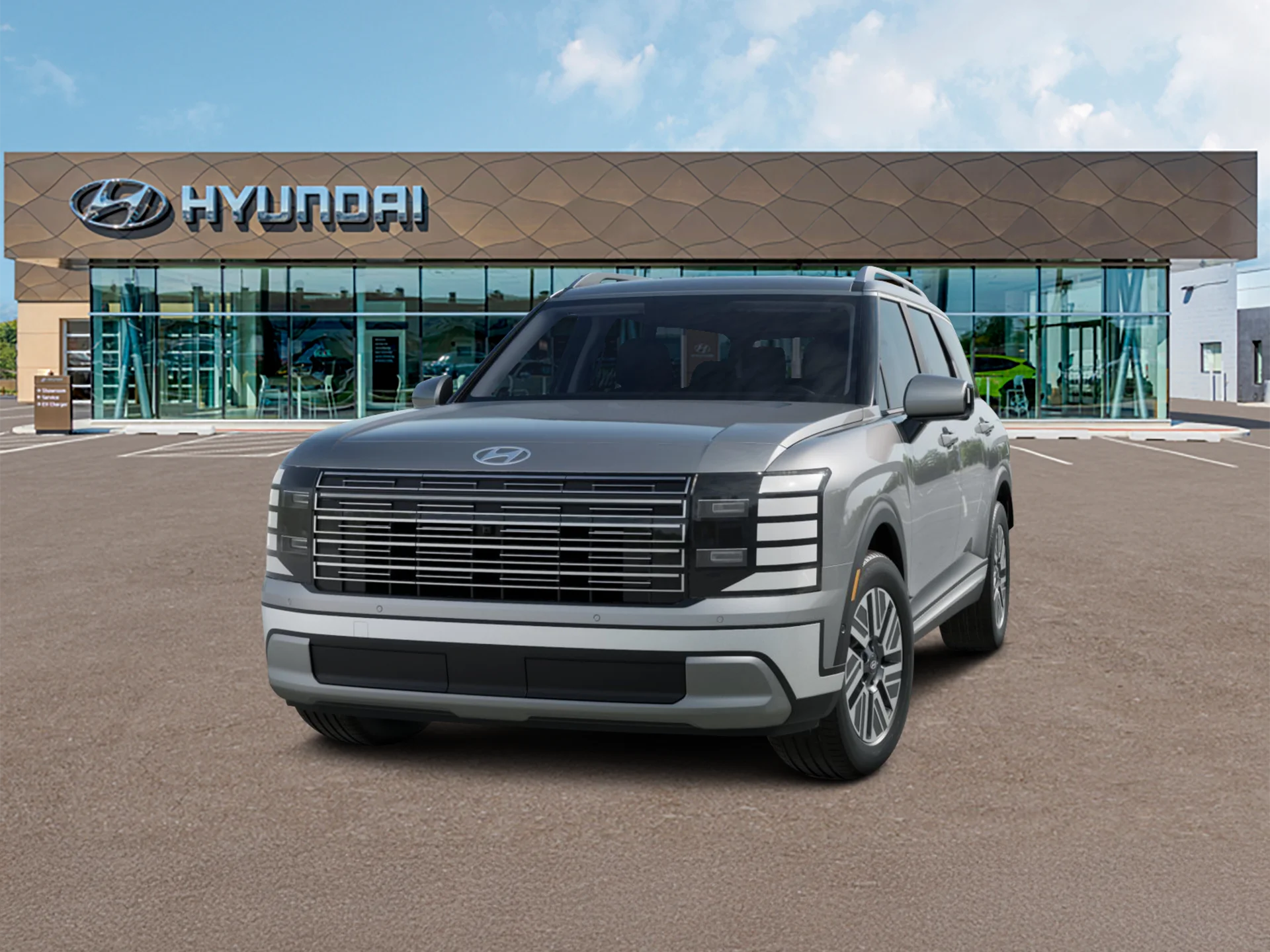 2026 Hyundai Palisade Blue SEL Premium 7 Passenger Hybrid FWD's photo