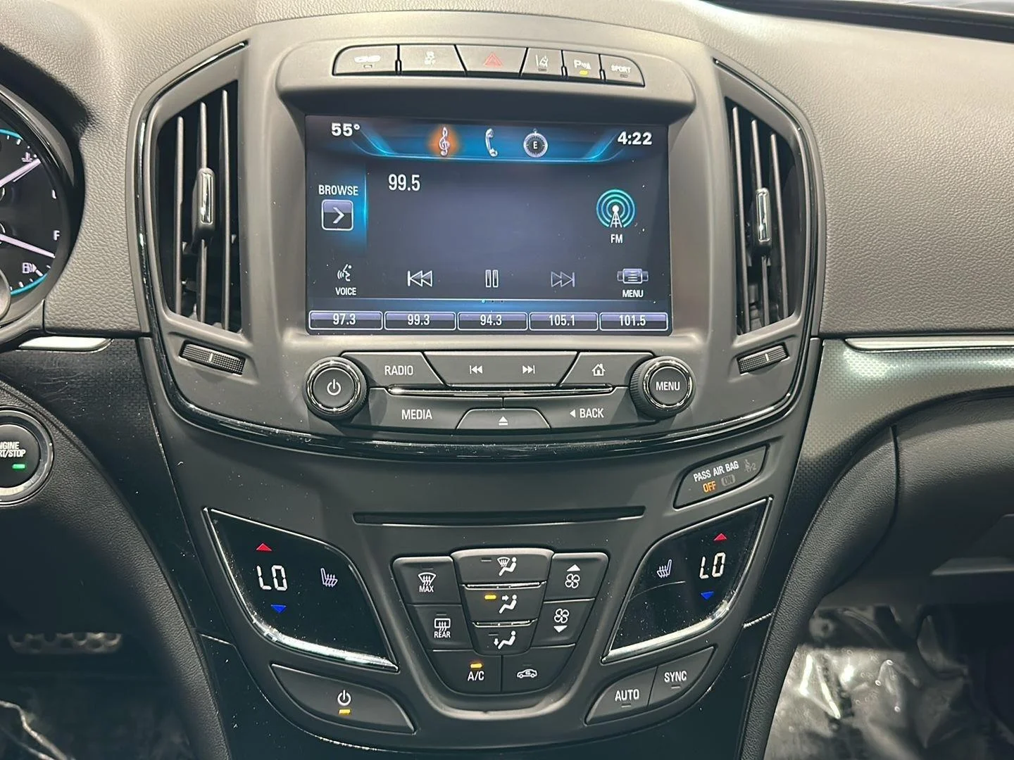 Used 2015 BLACK DIAMOND TRICOAT Buick GS image 12