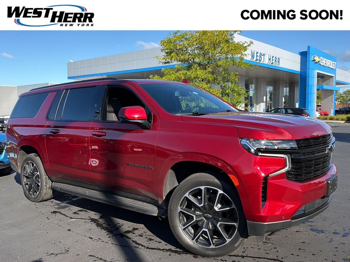 Used 2024 Radiant Red Tintcoat Chevrolet RST image 1