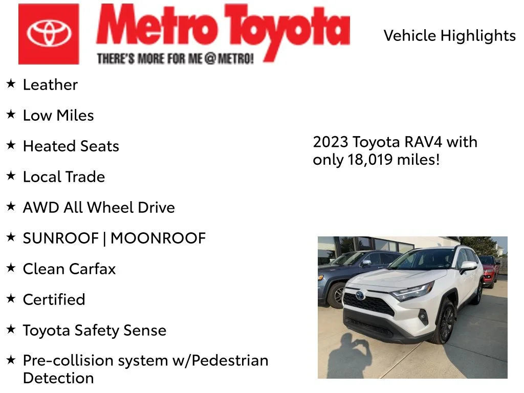 Certified Used 2023 Beige Toyota XLE Premium image 9