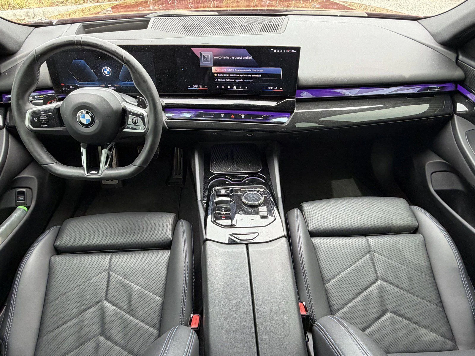 Certified Used 2024 Vegas Red Metallic BMW 540i xDrive image 14