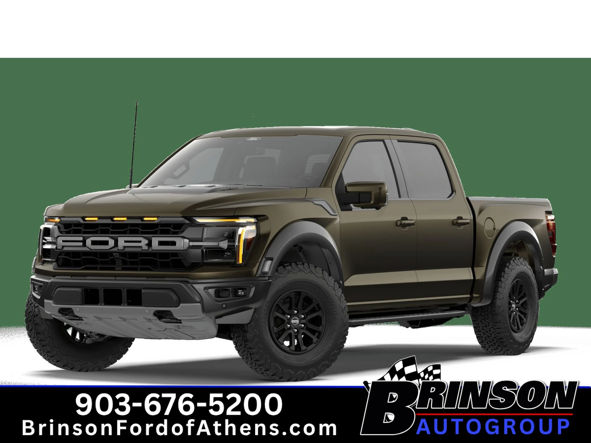 New 2026 Shelter Green Ford Raptor image 1