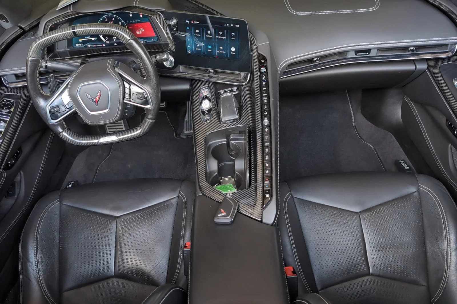 Used 2024 Riptide Blue Metallic Chevrolet 3LZ image 14