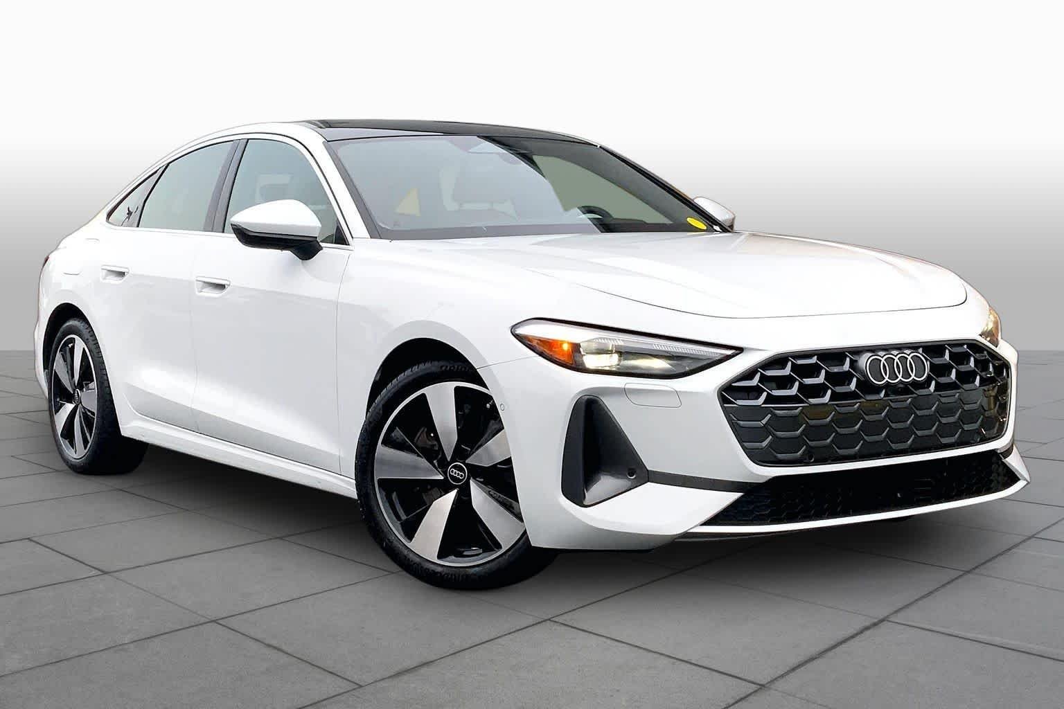 Used 2025 Glacier White Metallic Audi Premium image 3