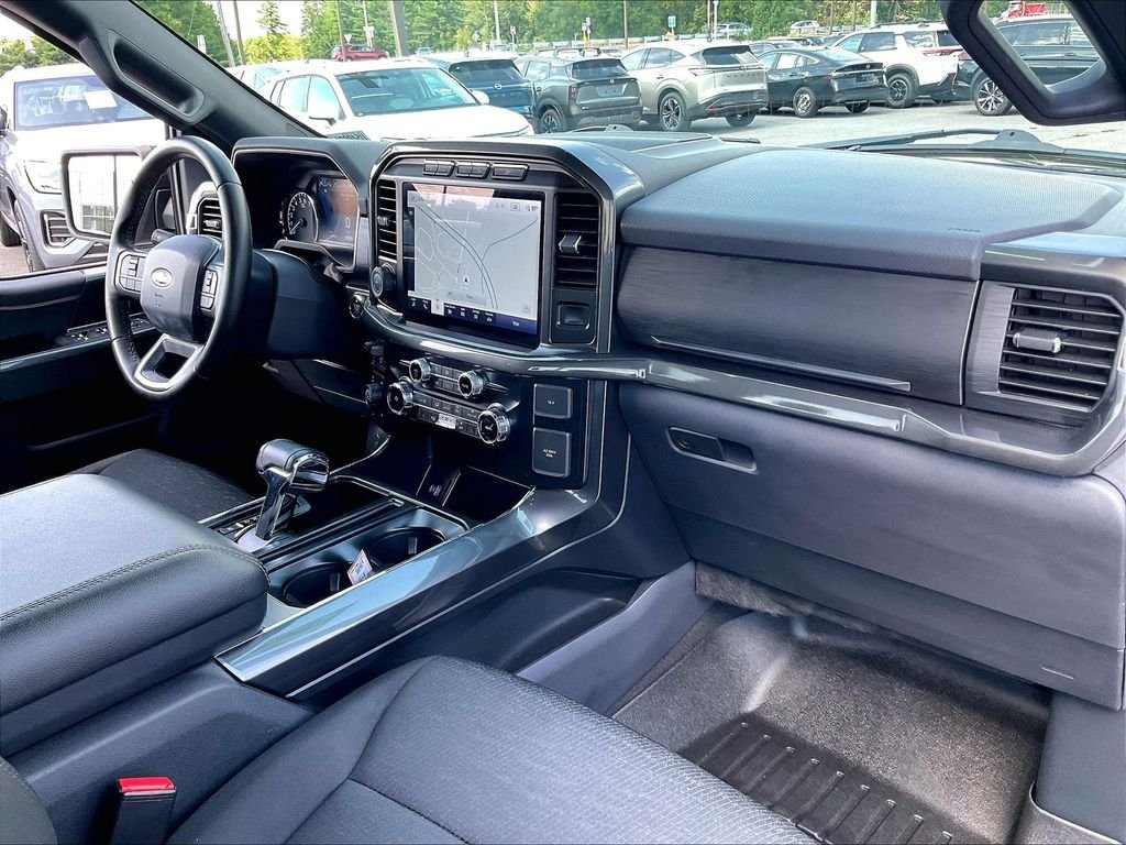 Used 2023 Carbonized Gray Metallic Ford XLT image 13