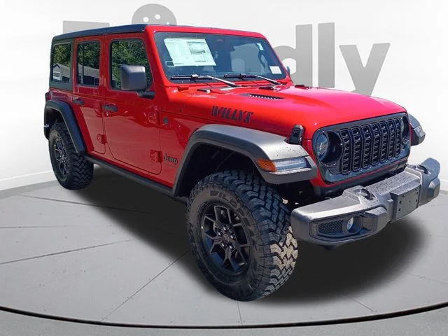 New 2026 Firecracker Red Clear-Coat Exterior Paint Jeep Willys image 3