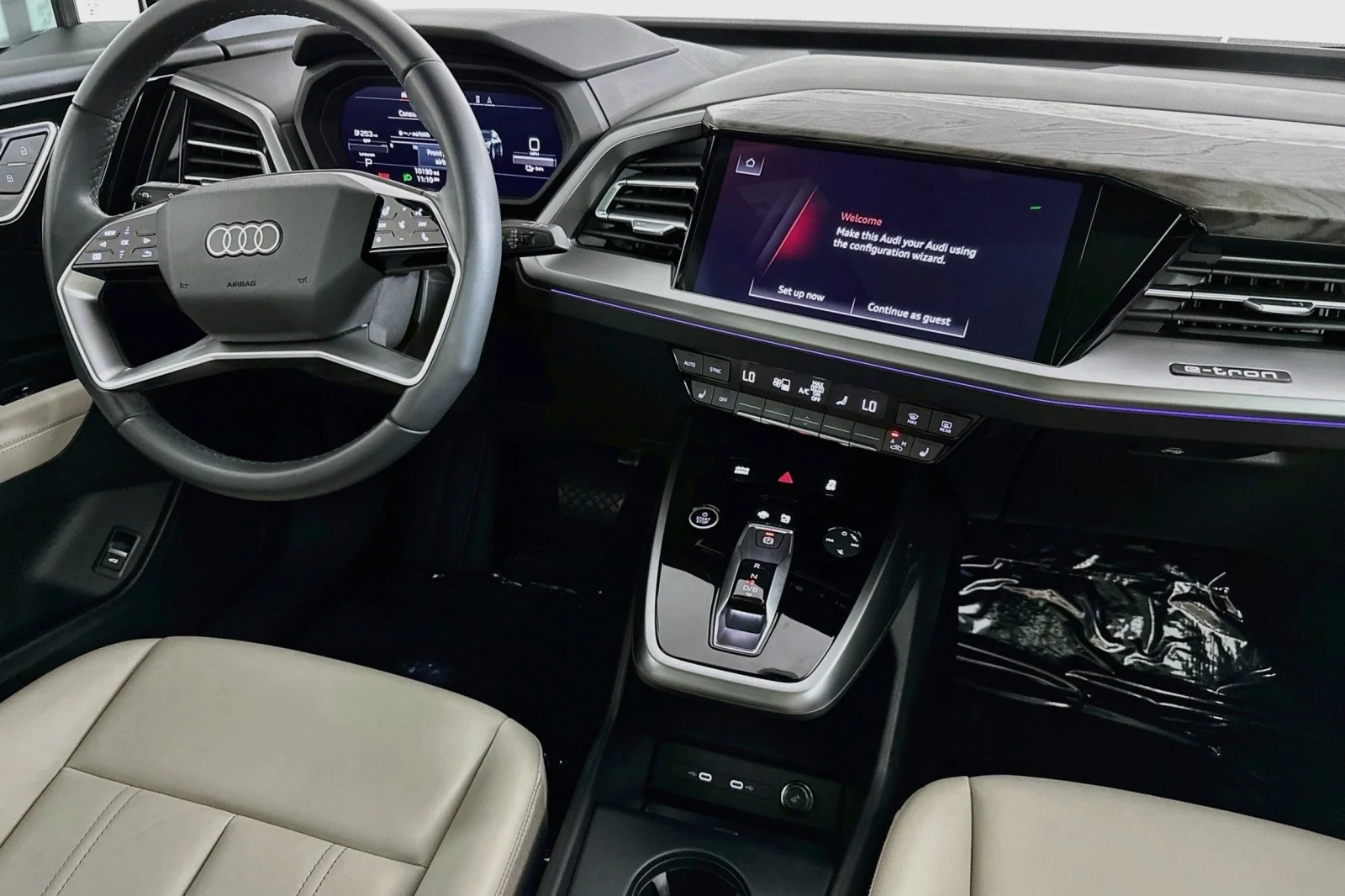 Used 2023 Glacier White Metallic Audi Premium Plus image 6