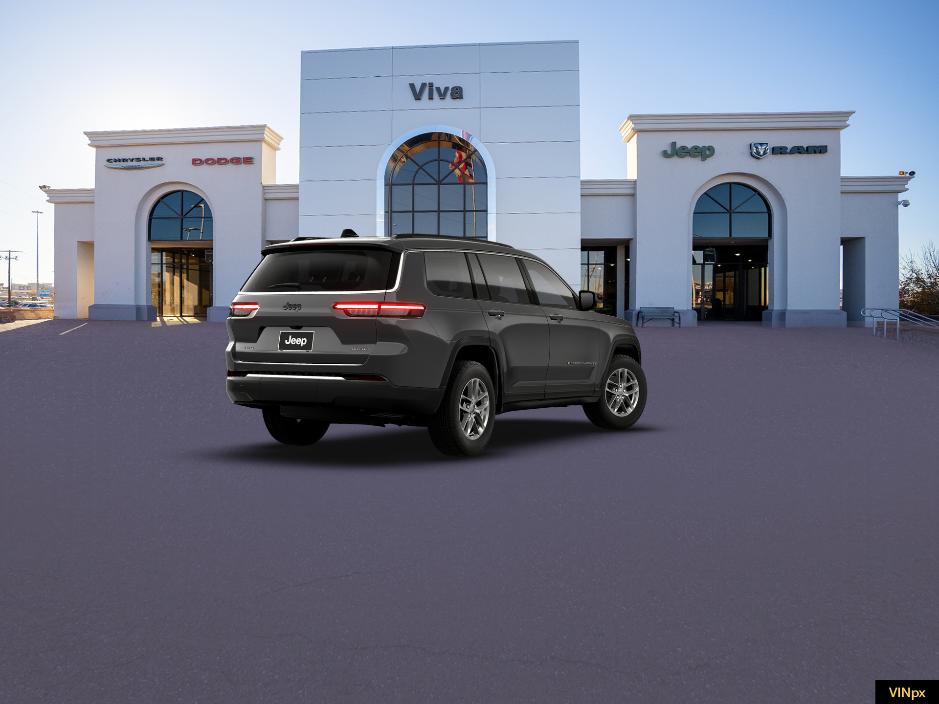 New 2026 Baltic Gray Metallic Clear-Coat Exterior Paint Jeep Laredo X image 7