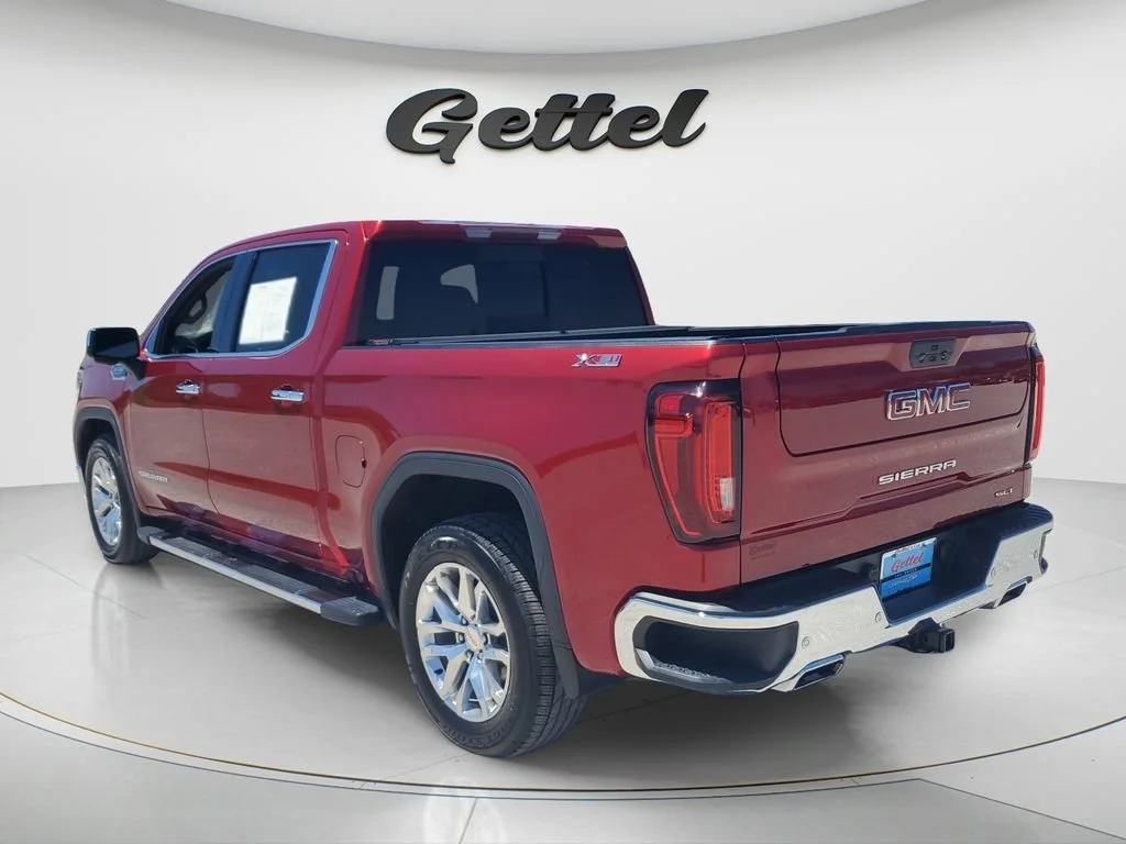 Used 2021 CAYENNE RED TINTCOAT GMC SLT image 7