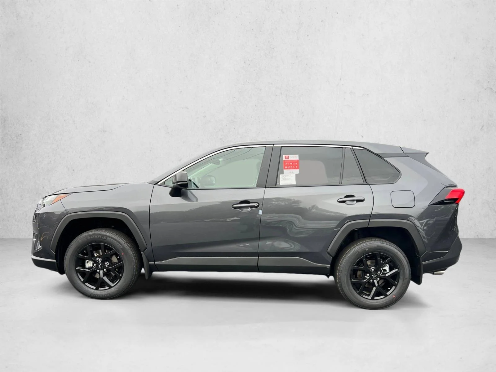 New 2025 Magnetic Gray Metallic Toyota LE image 6