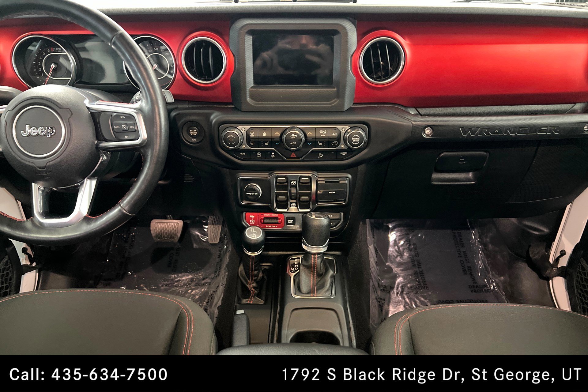 Used 2019 Bright White Clearcoat Jeep Rubicon image 14