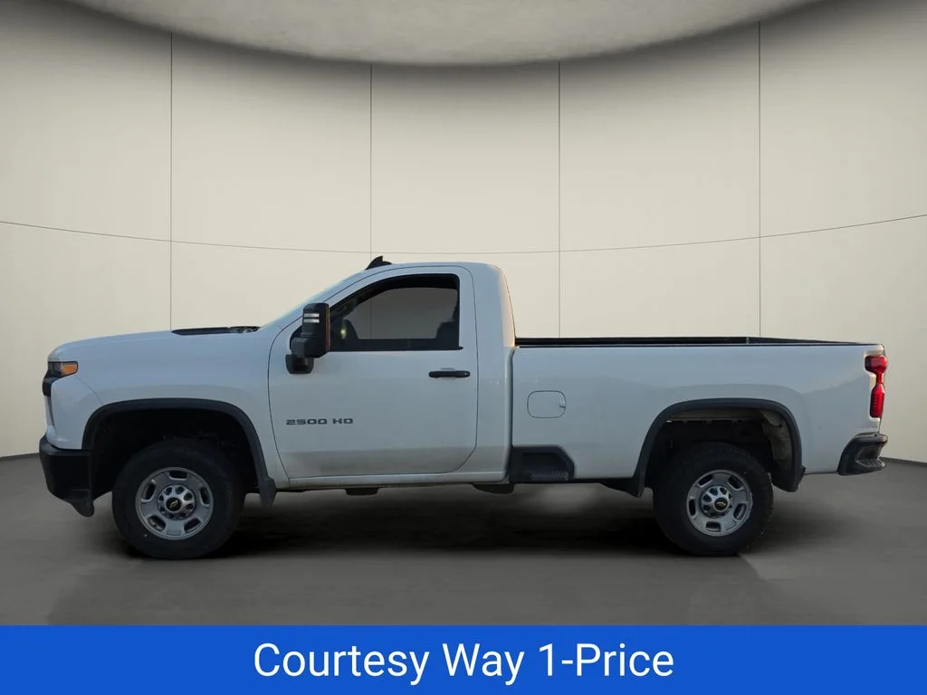 Used 2020 White Chevrolet Work Truck image 6