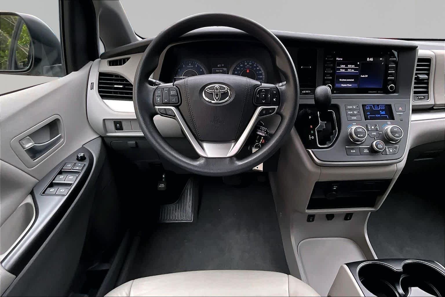 Used 2020 Celestial Silver Metallic Toyota LE image 6