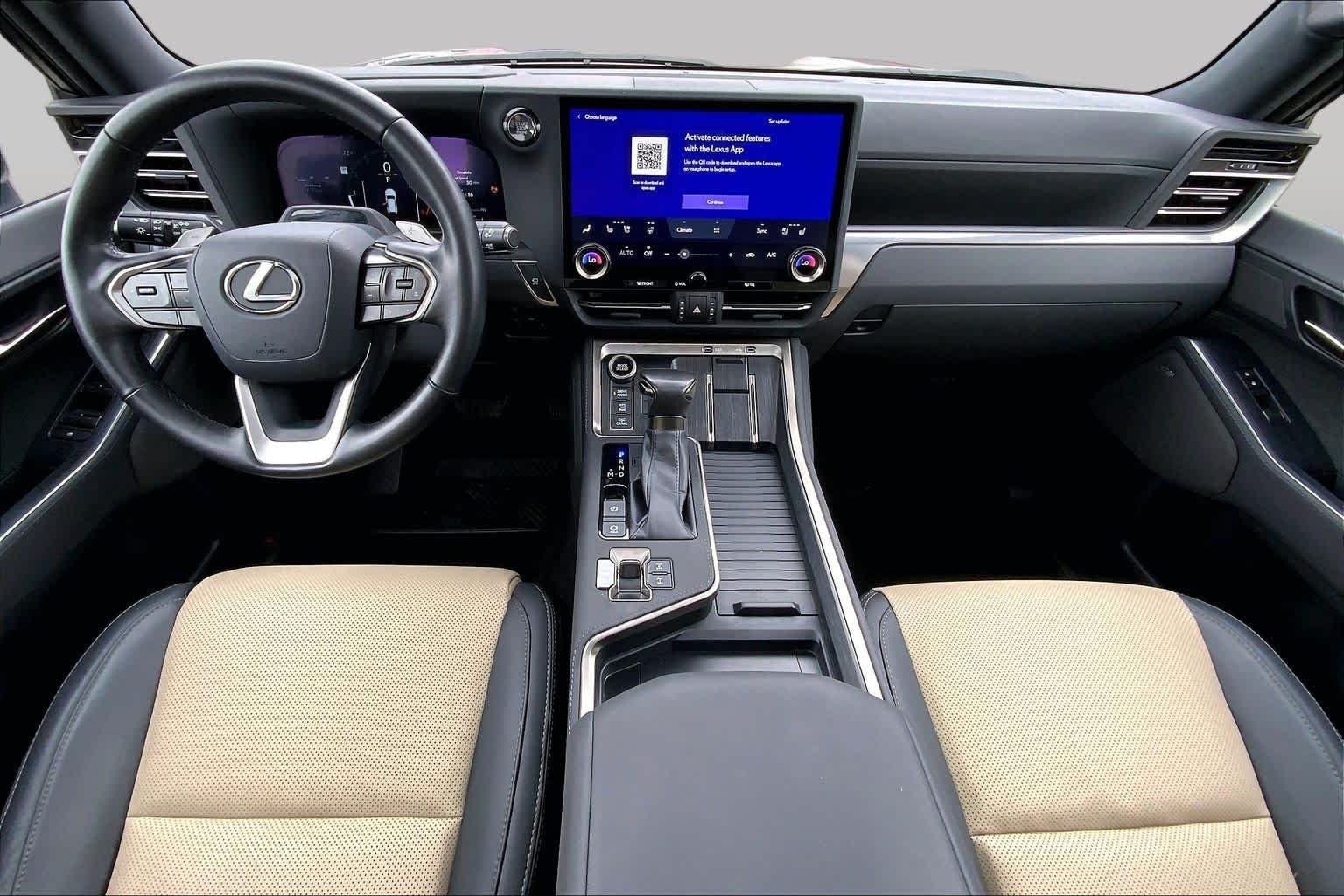 Used 2024 Atomic Silver/Black Lexus Overtrail+ image 15