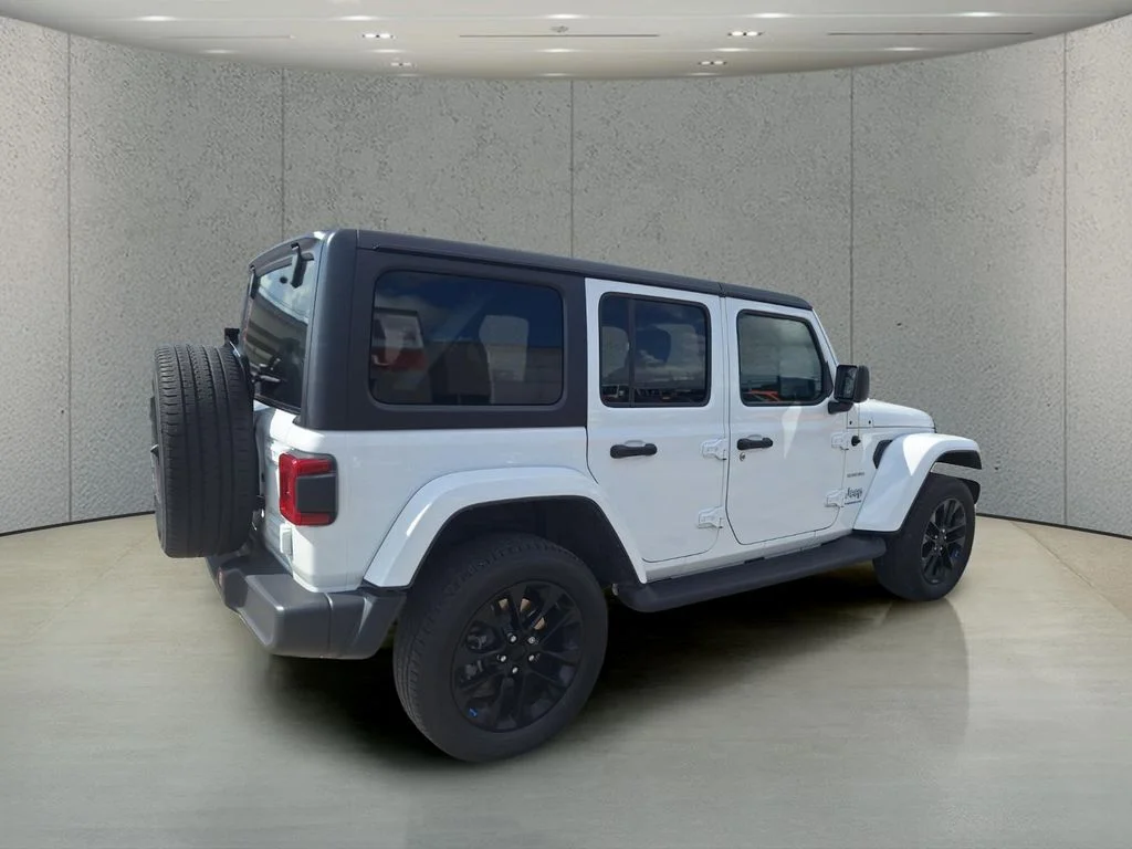 Certified Used 2023 White Jeep Sahara 4xe image 5