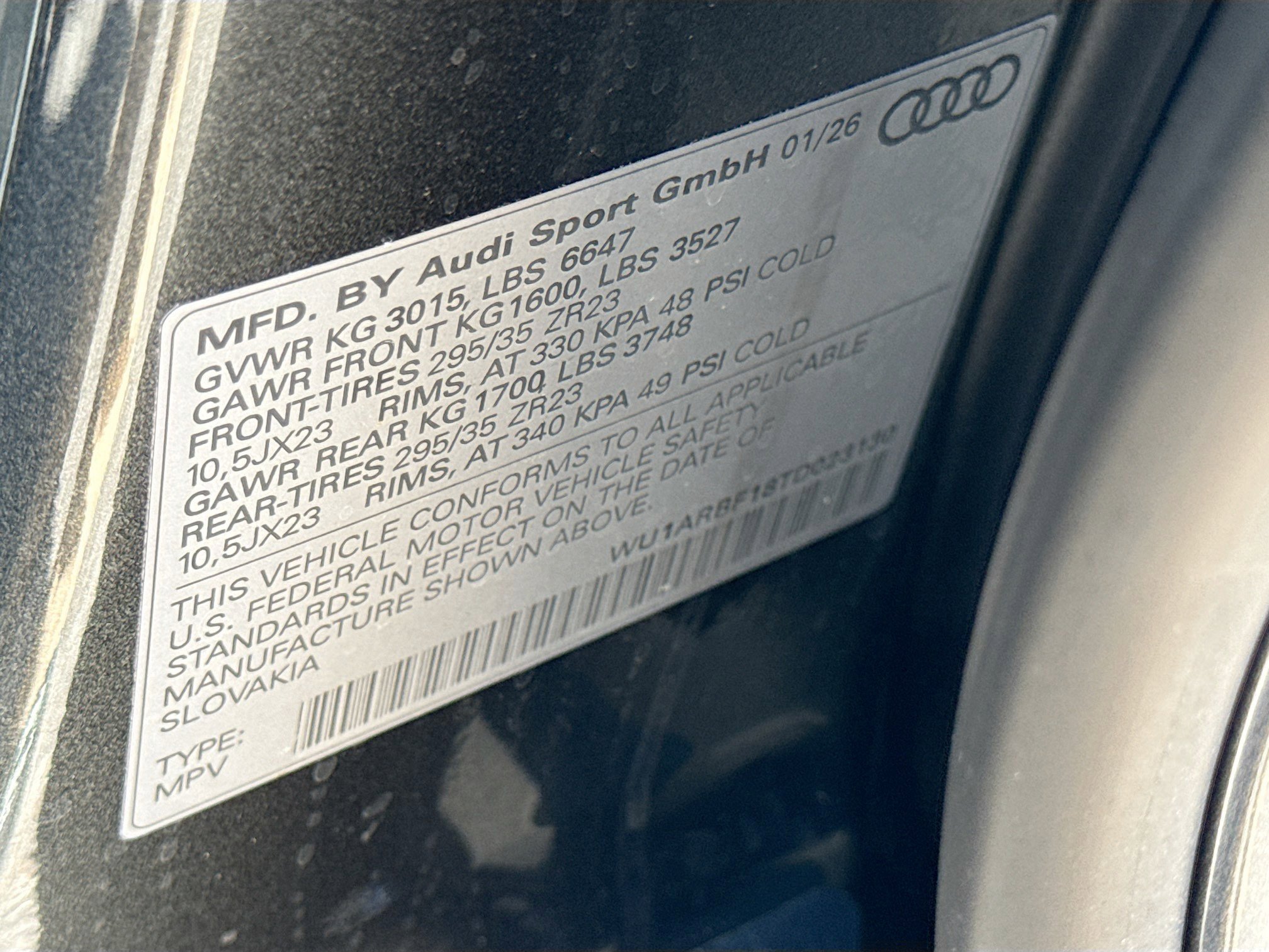 New 2026 Daytona Gray Pearl Effect Audi performance image 41