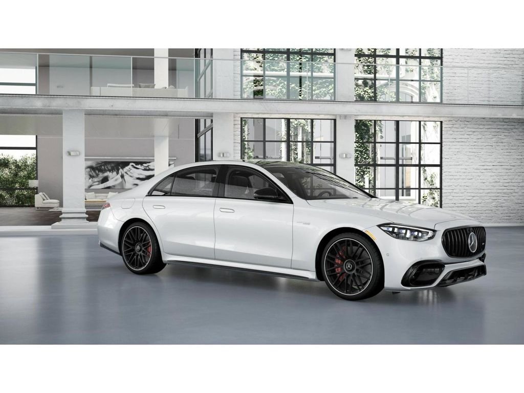 New 2026 MANUFAKTUR Moonlight White Metallic Mercedes-Benz AMG® S 63 E 4MATIC® Sedan image 12