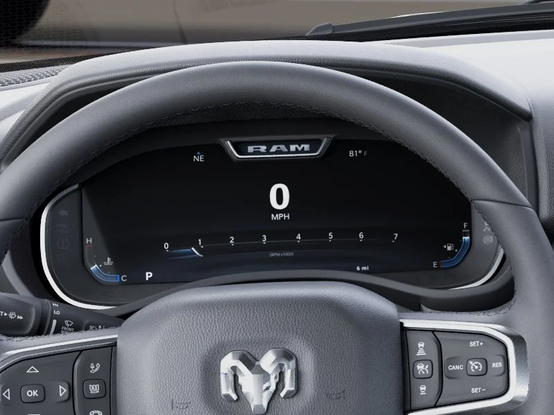 New 2026 Forged Blue Metallic Exterior Paint RAM BIG HORN image 17