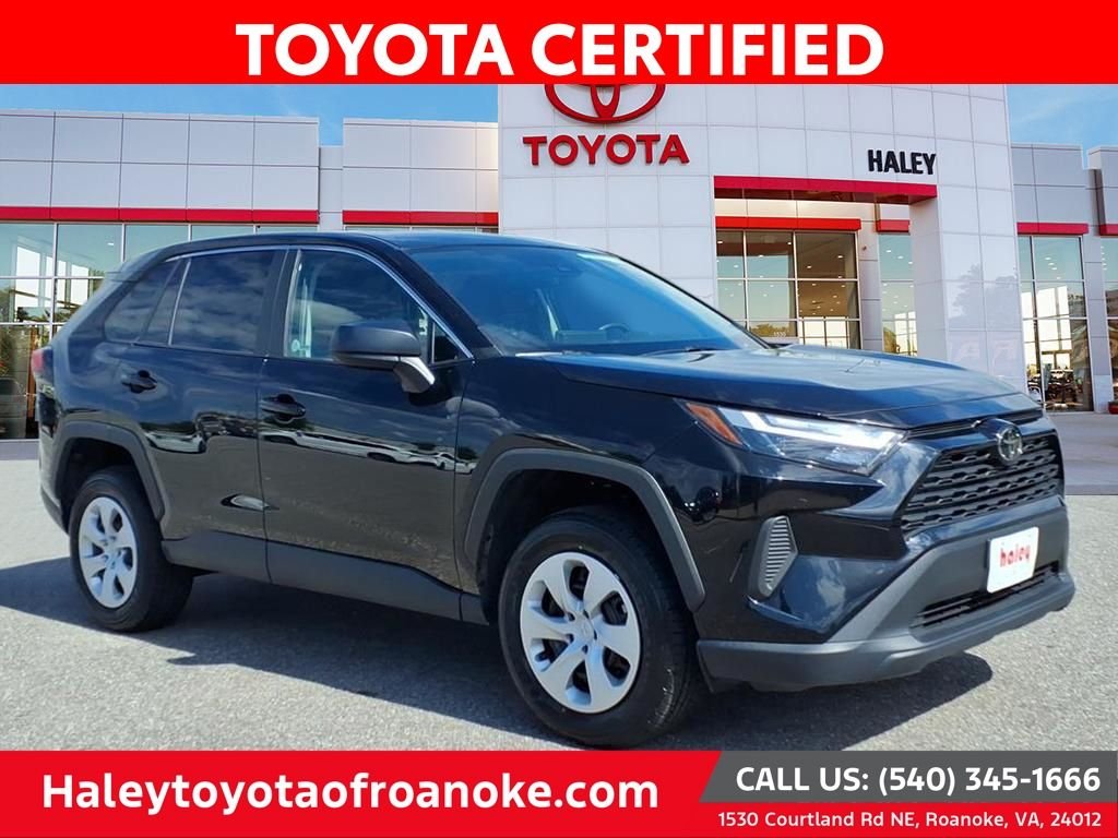 Certified Used 2025 Black Toyota LE image 1
