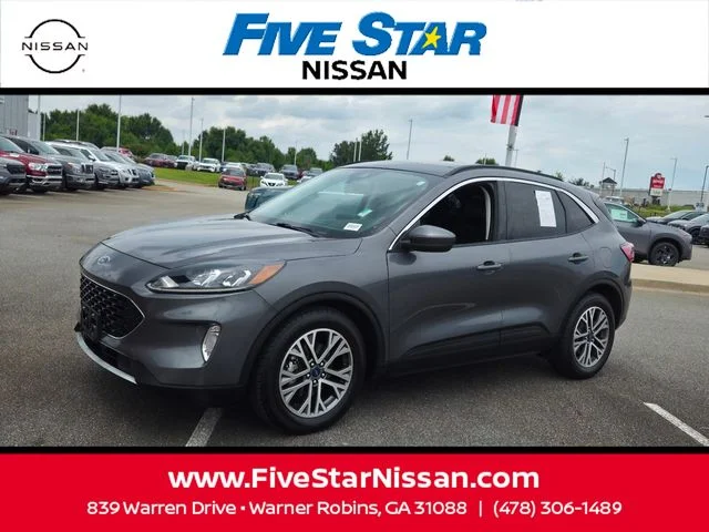 Used 2021 Gray Ford SEL image 3