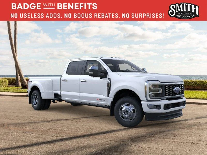 New 2026 Star White Metallic Tri-Coat Ford F-350® Platinum® image 8