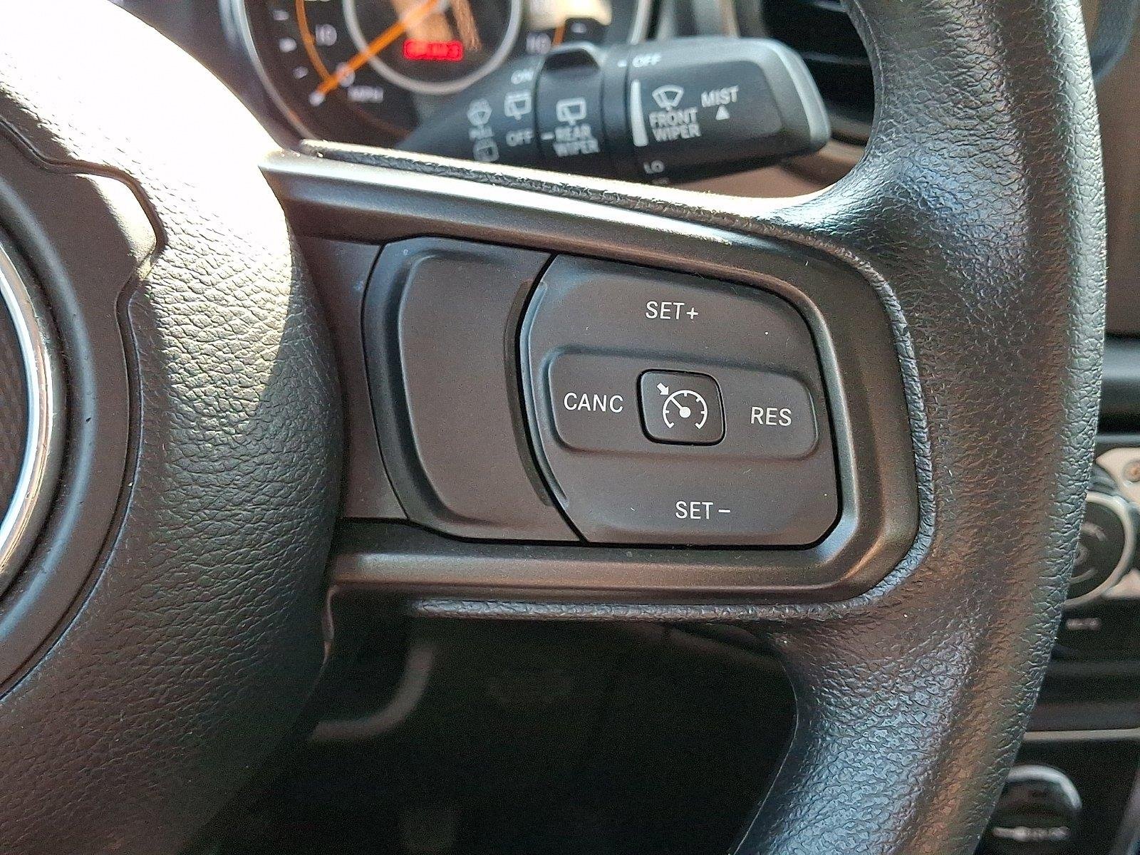Used 2022 Granite Crystal Metallic Clearcoat Jeep Unlimited Sport image 21