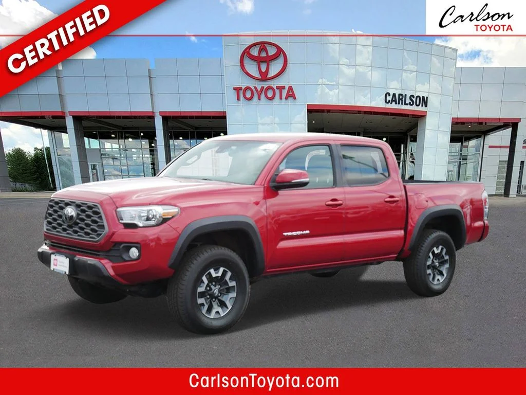 Used 2021 Red Toyota TRD Off-Road image 1