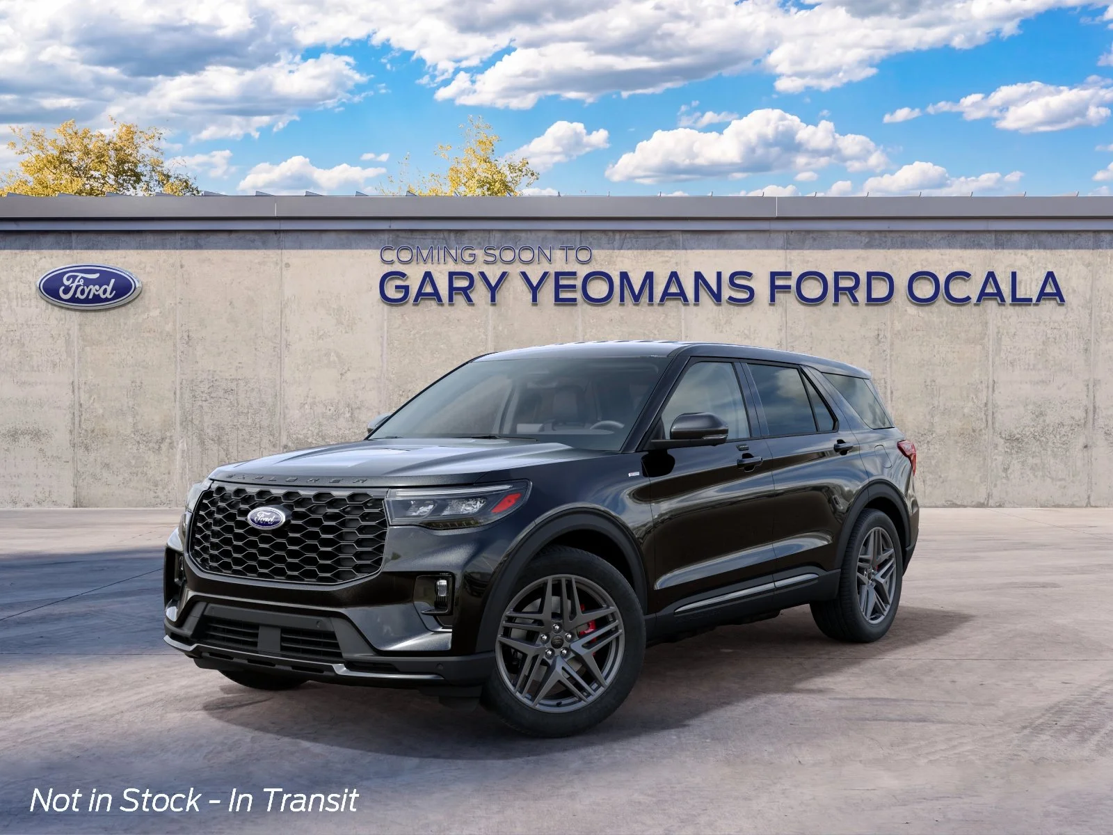 New 2027 Agate Black Metallic Ford ST-Line image 2