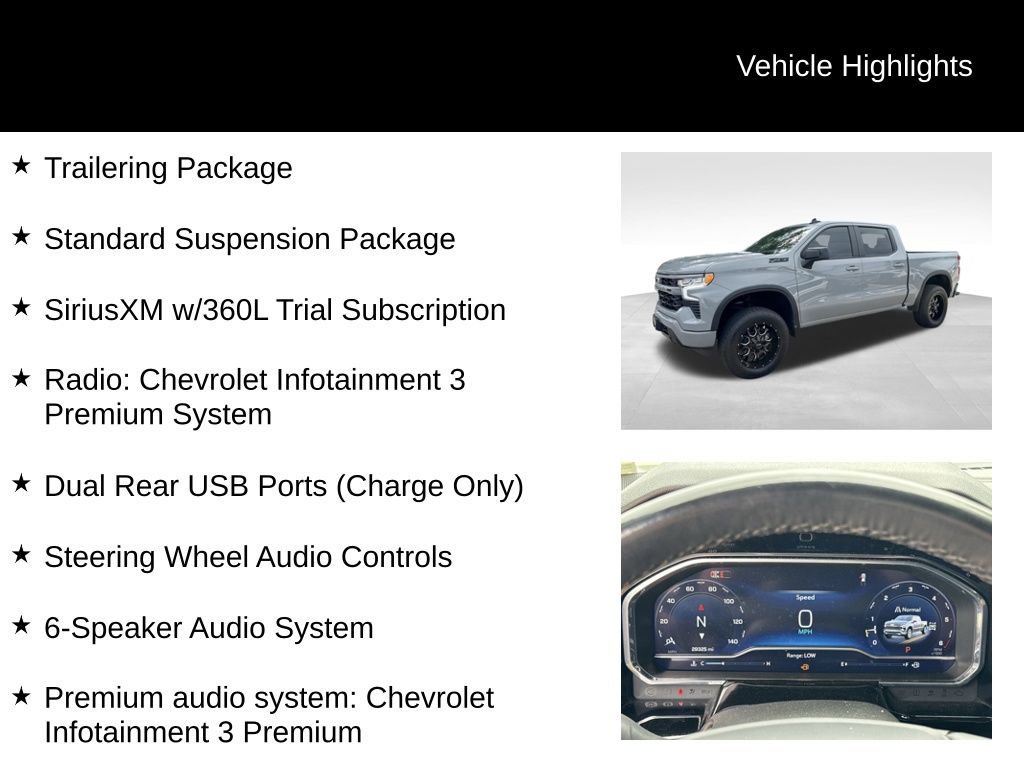 Used 2025 Slate Gray Metallic Chevrolet RST image 17