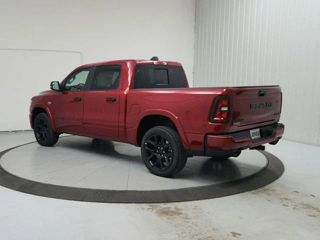 New 2026 Molten Red Pearl-Coat Exterior Paint RAM Laramie image 5
