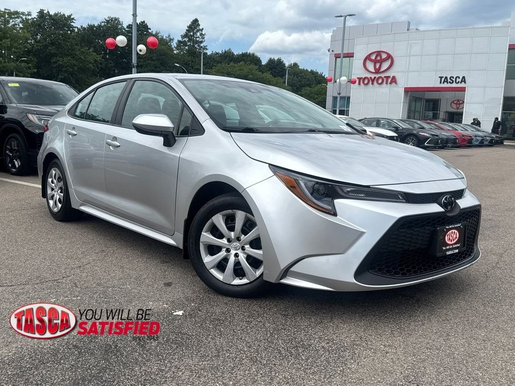 Used 2020 Silver Toyota LE image 1