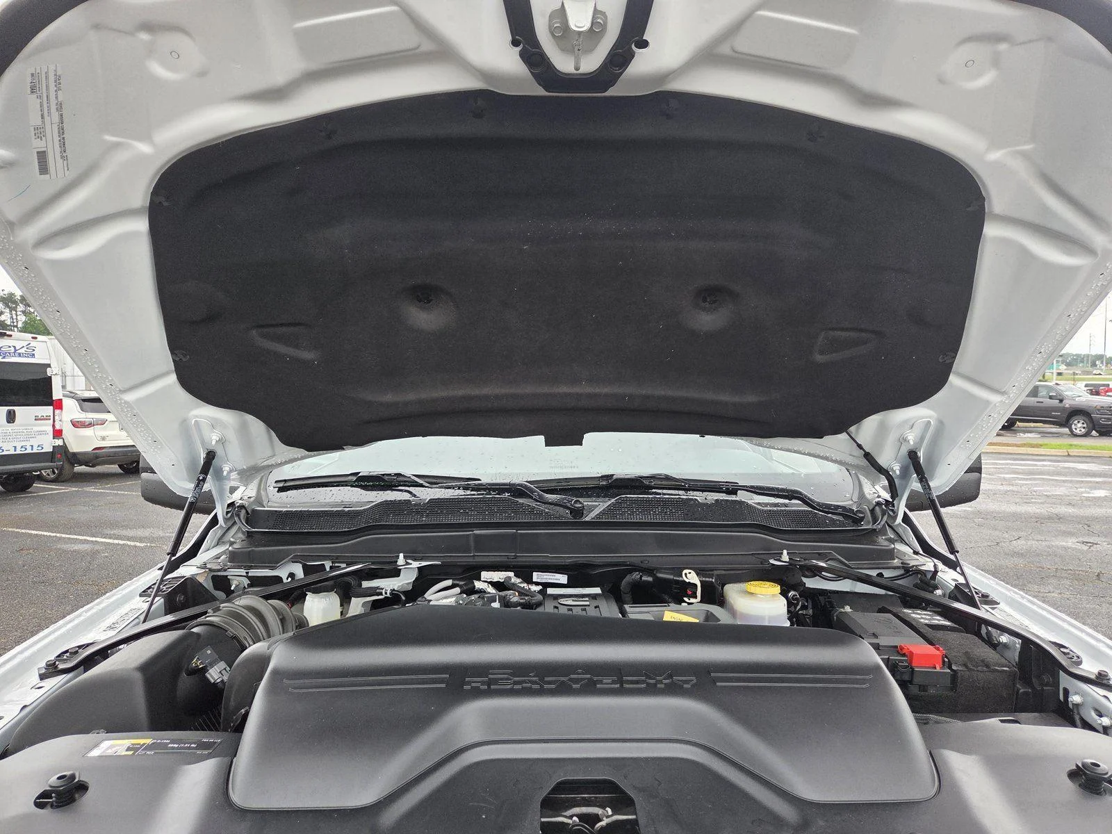 Used 2025 Bright White Clearcoat Ram Big Horn image 30