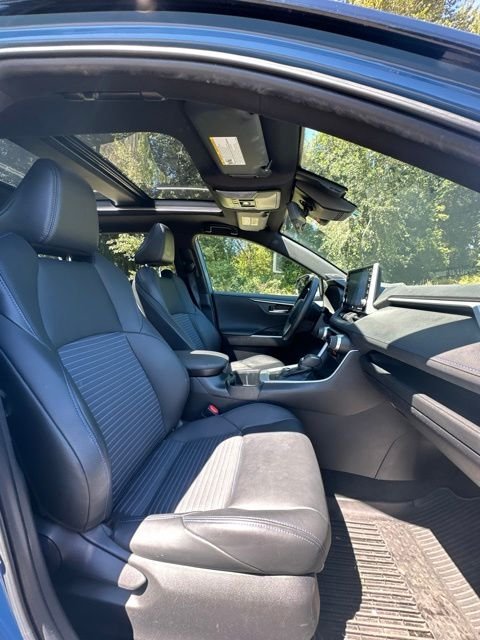 Used 2022 Cavalry Blue/Midnight Black Metallic Toyota XSE image 25