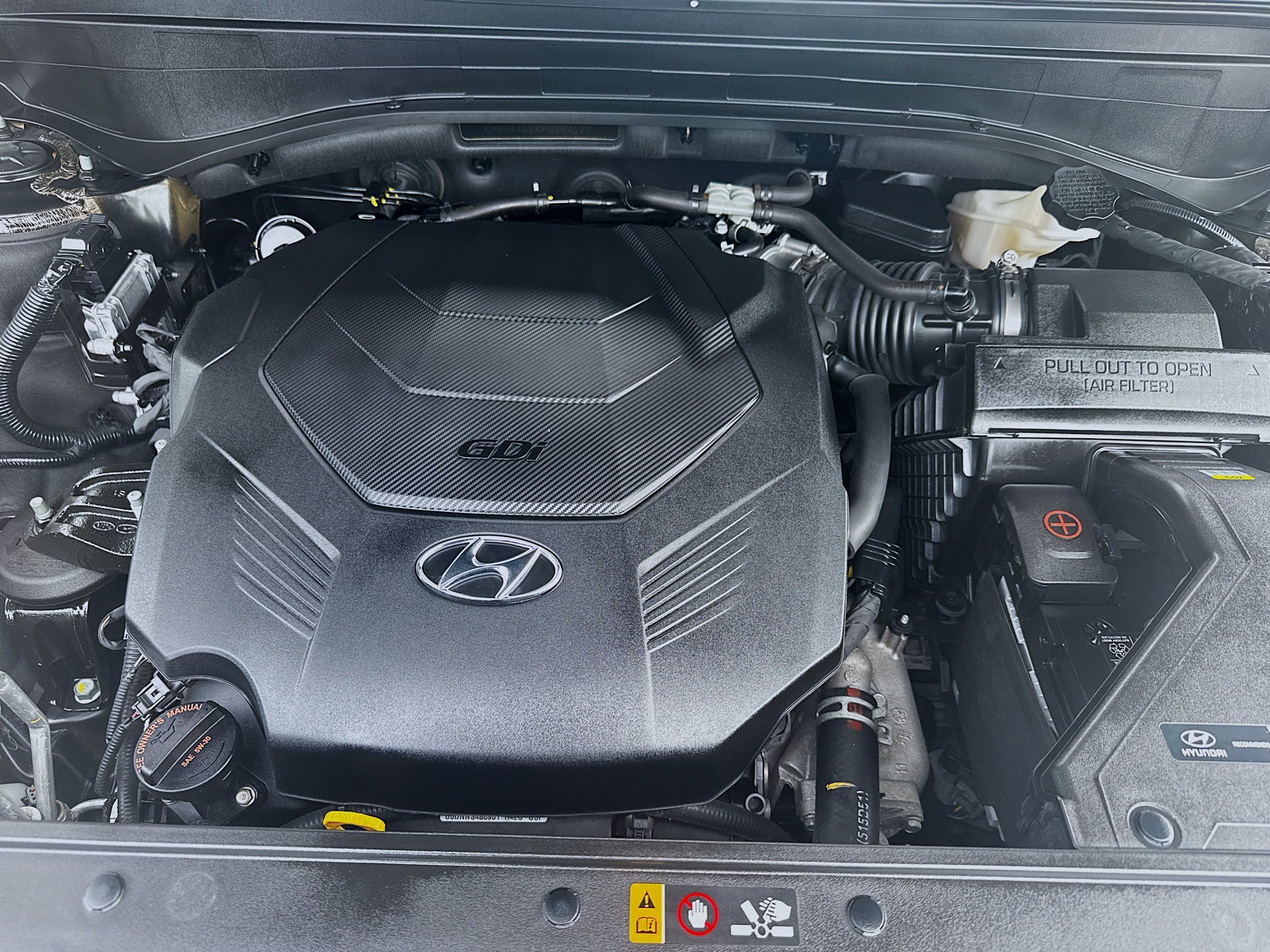 Used 2023 Abyss Black Pearl Hyundai SEL image 33