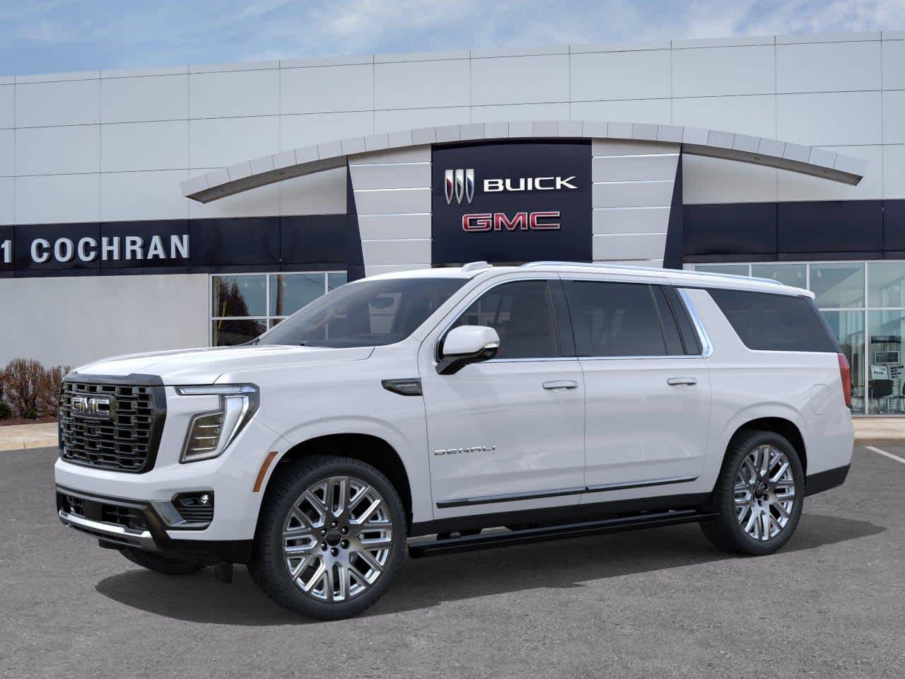 New 2027 Glacier White Tricoat GMC Denali Ultimate image 2
