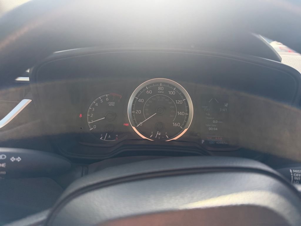 Used 2022 Classic Silver Metallic Toyota LE image 16