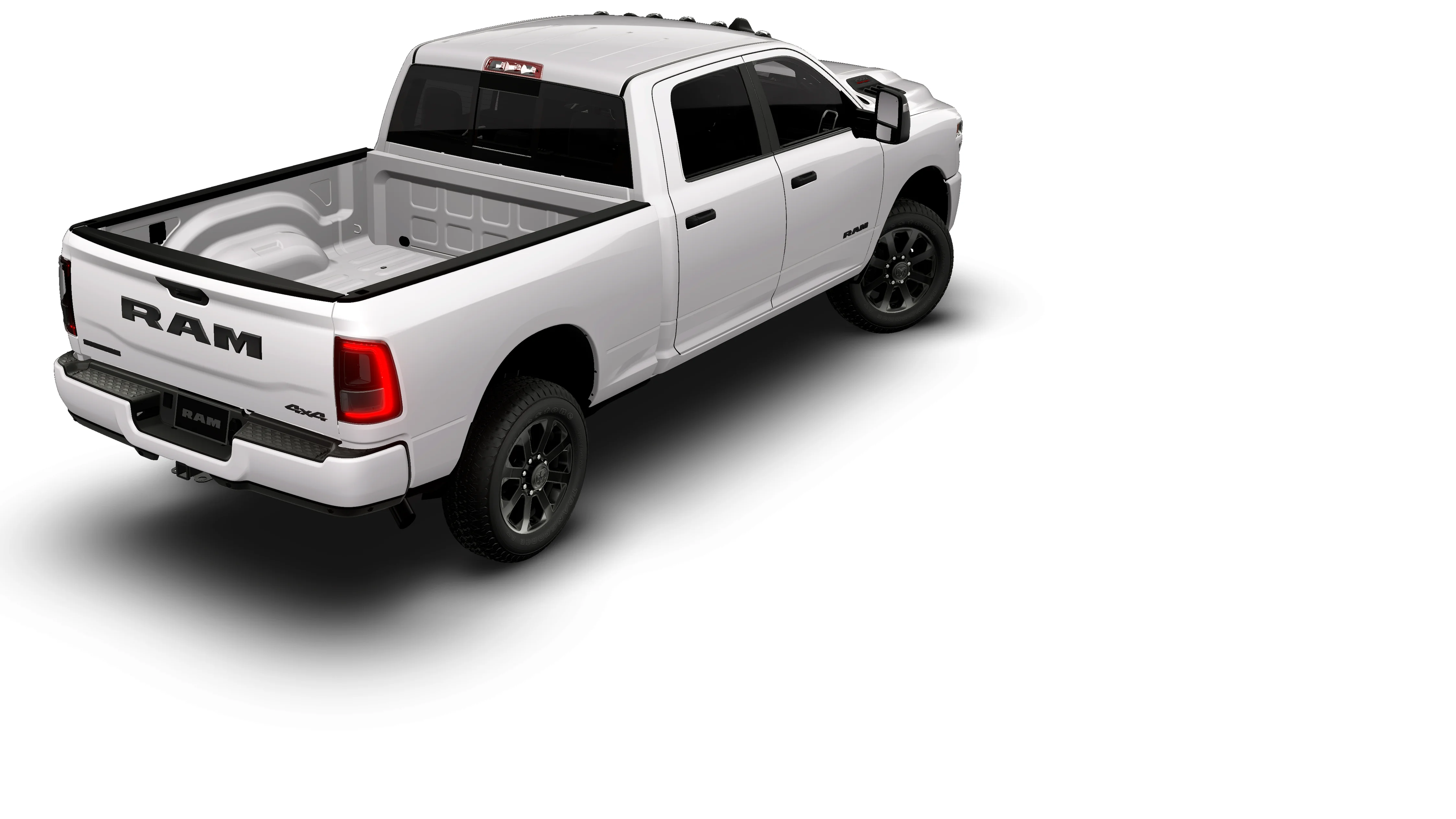 New 2026 Bright White Clear-Coat Exterior Paint RAM BIG HORN image 14
