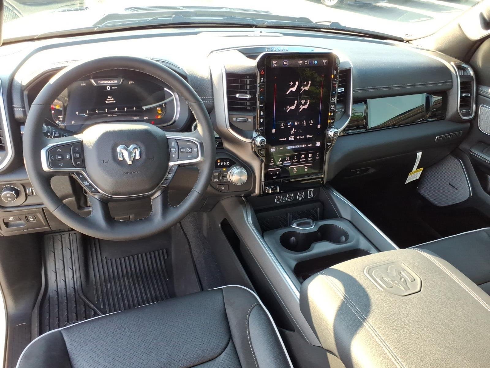 New 2026 Ivory White Tri-Coat Pearl-Coat Exterior Paint RAM Laramie image 22
