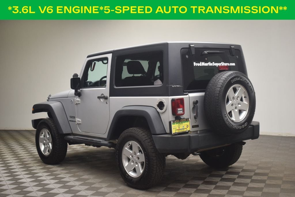 Used 2012 Bright Silver Metallic Clearcoat Jeep Sport image 3