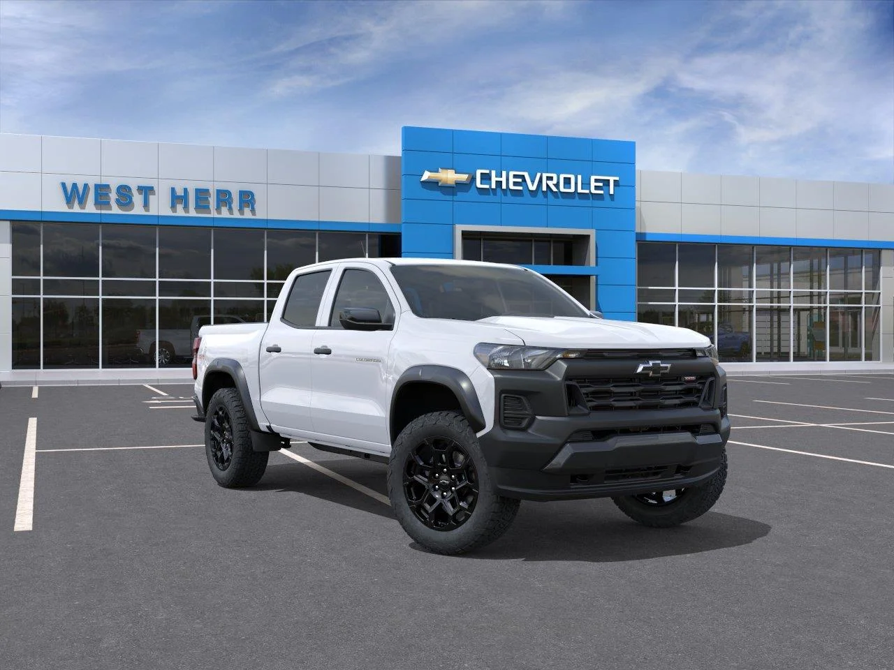 New 2026 Summit White Chevrolet Trail Boss image 3