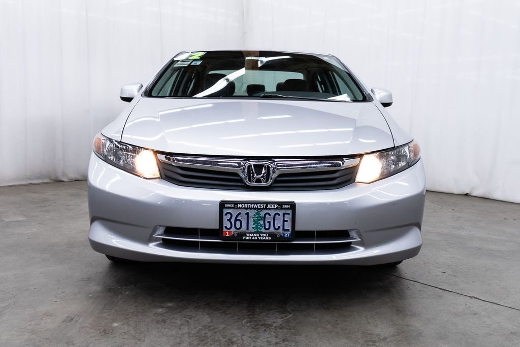 Used 2012 Honda Civic LX with VIN 2HGFB2F55CH605586 for sale in Beaverton, OR