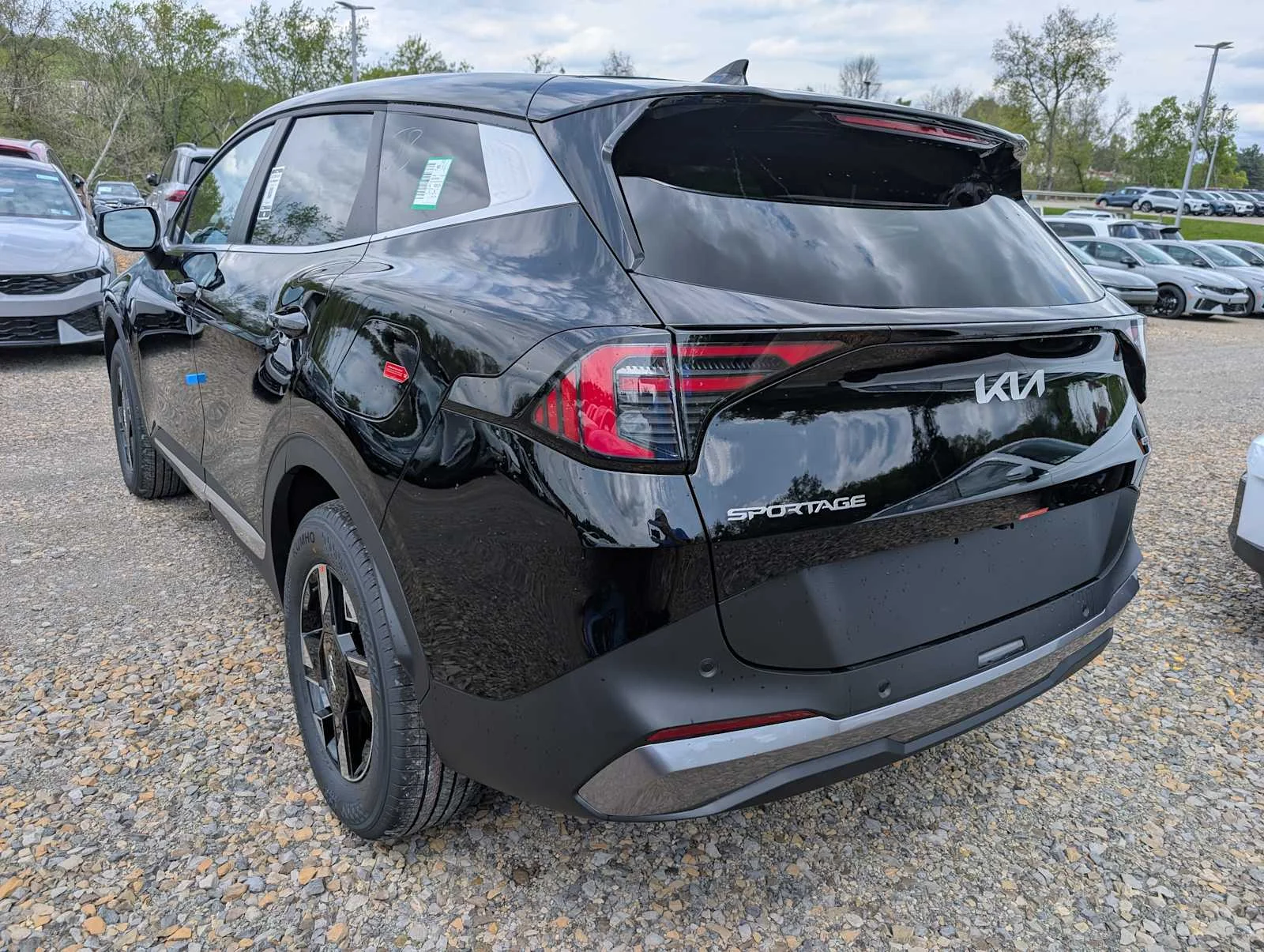 New 2026 Ebony Black Kia LX image 9
