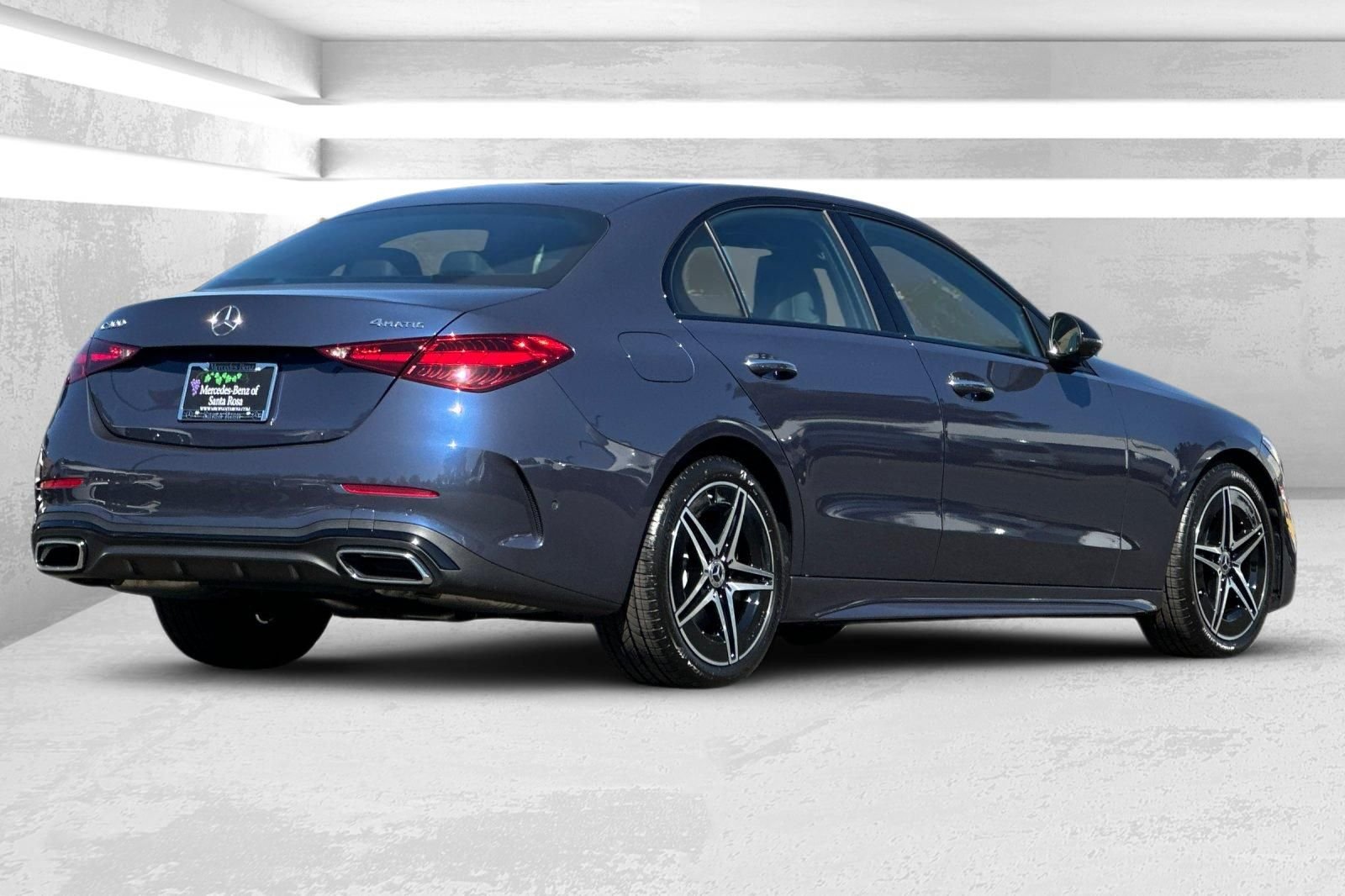 New 2026 Blue Mercedes-Benz C 300 image 4